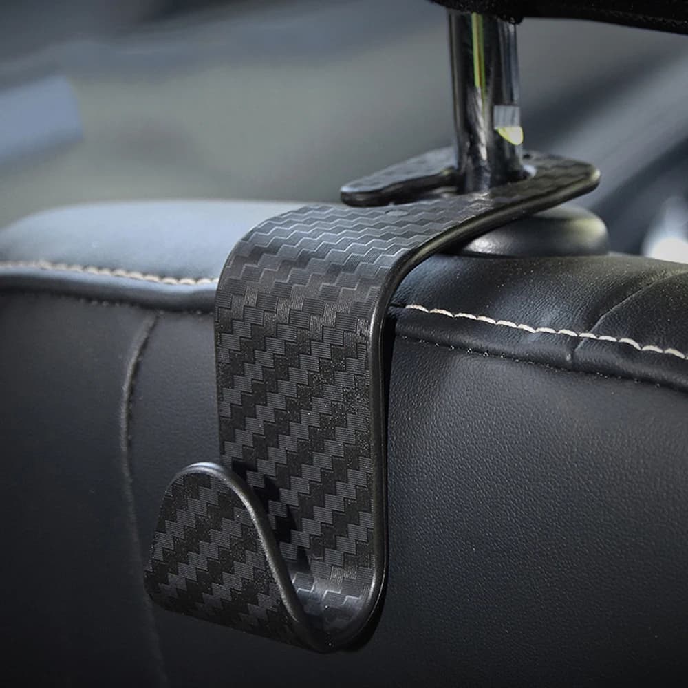 Crochet universel pour appui-tête de siège de voiture, 1/2/4 pièces, cintre de rangement pour siège 