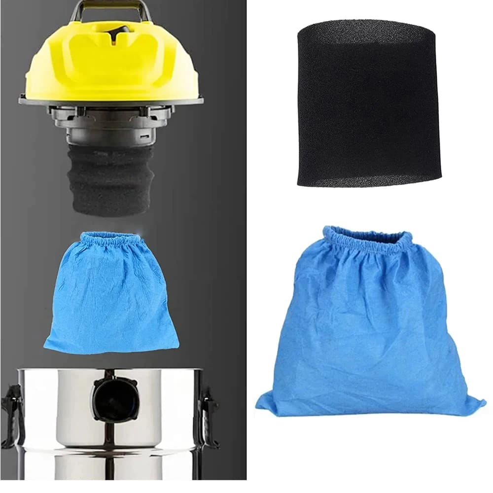 Pour Karcher MV1 WD1 WD2 WD3 NT série sac filtrant en Textile et éléments filtrants, pièces de sac f