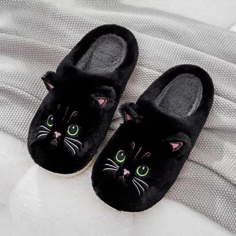 Chaussons d'intérieur pour femmes, pantoufles de luxe en peluche, chaussures d'hiver décontractées p