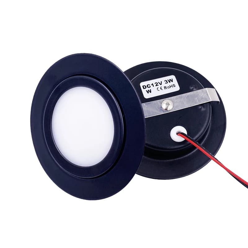 Mini spot LED encastré extérieur IP65 étanche DC12V 24V 3W 5W pour salle de bain, plafond, éclairage