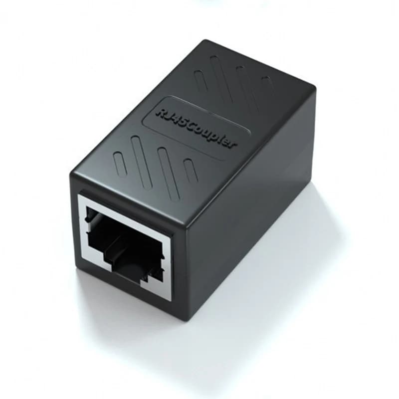 OULLX RJ45 femelle à femelle Port réseau Ethernet LAN séparateur connecteur tête de transfert adapta