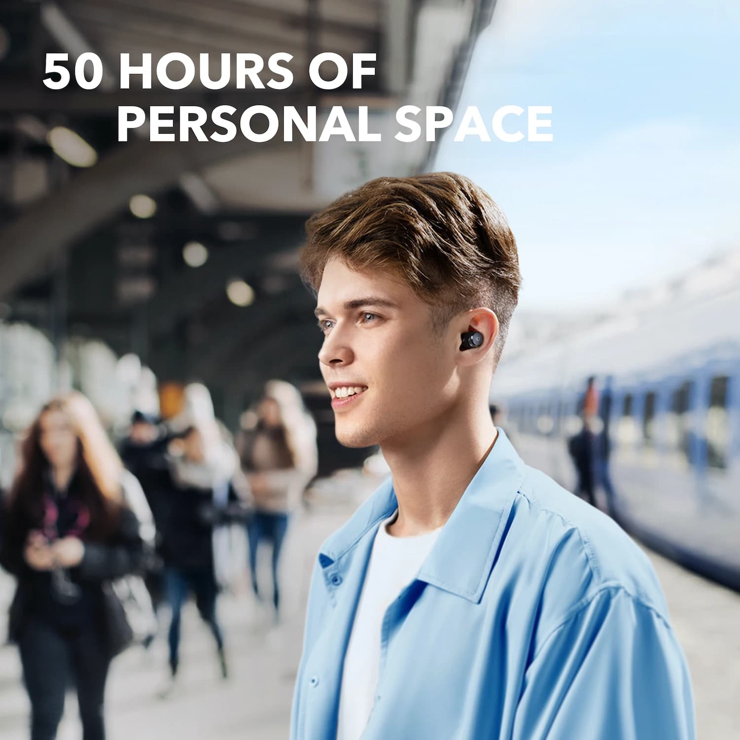 Anker-Écouteurs sans fil Soundcore Space A40, casque Bluetooth, écouteurs adaptatifs, suppression ac