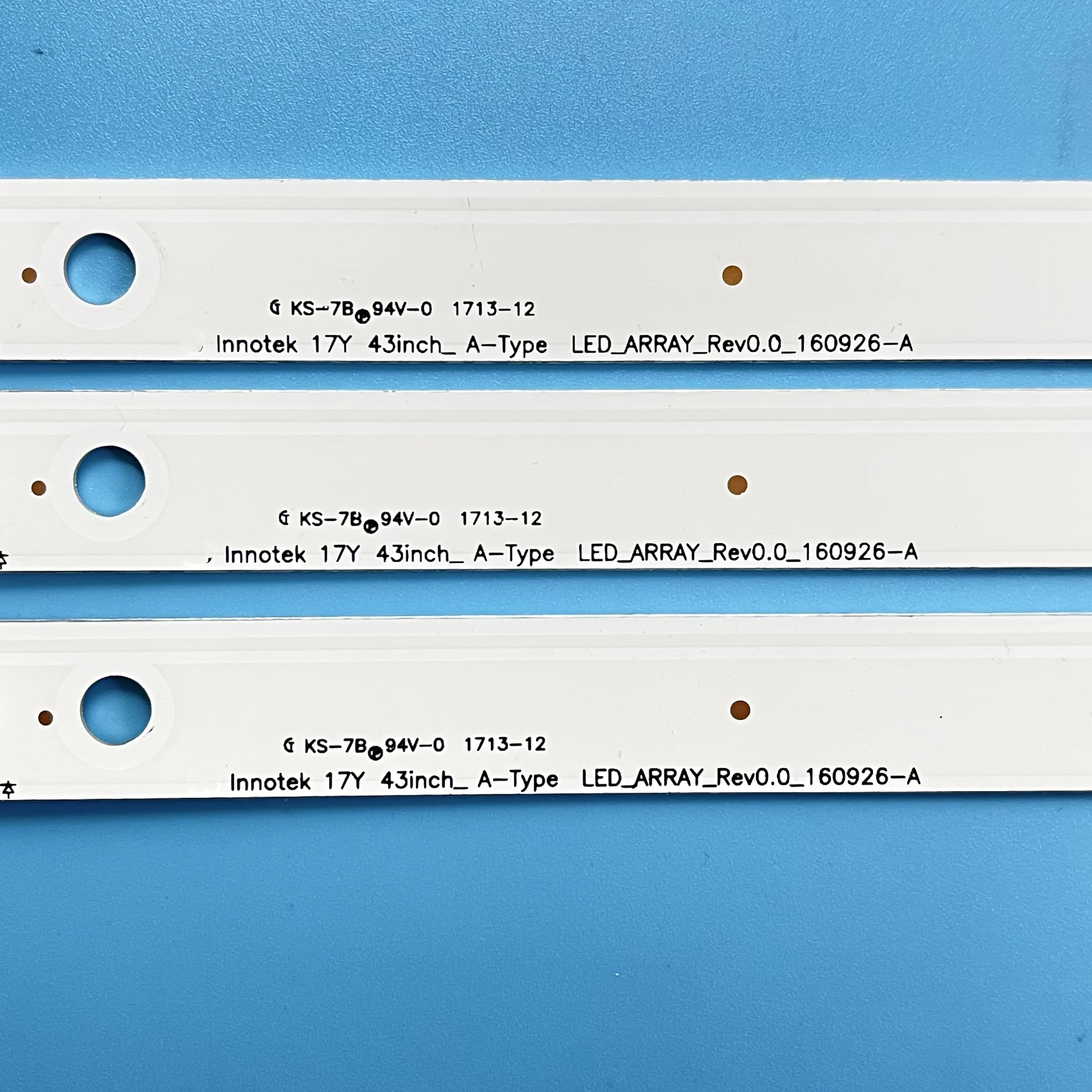 Bande de rétroéclairage LED, pour 43UJ635V 43UK6300PLB 43UJ651V 43UJ634V 43UJ630V 43UJ561V 43UJ655V 