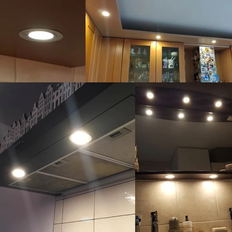 Mini spot LED encastré extérieur IP65 étanche DC12V 24V 3W 5W pour salle de bain, plafond, éclairage