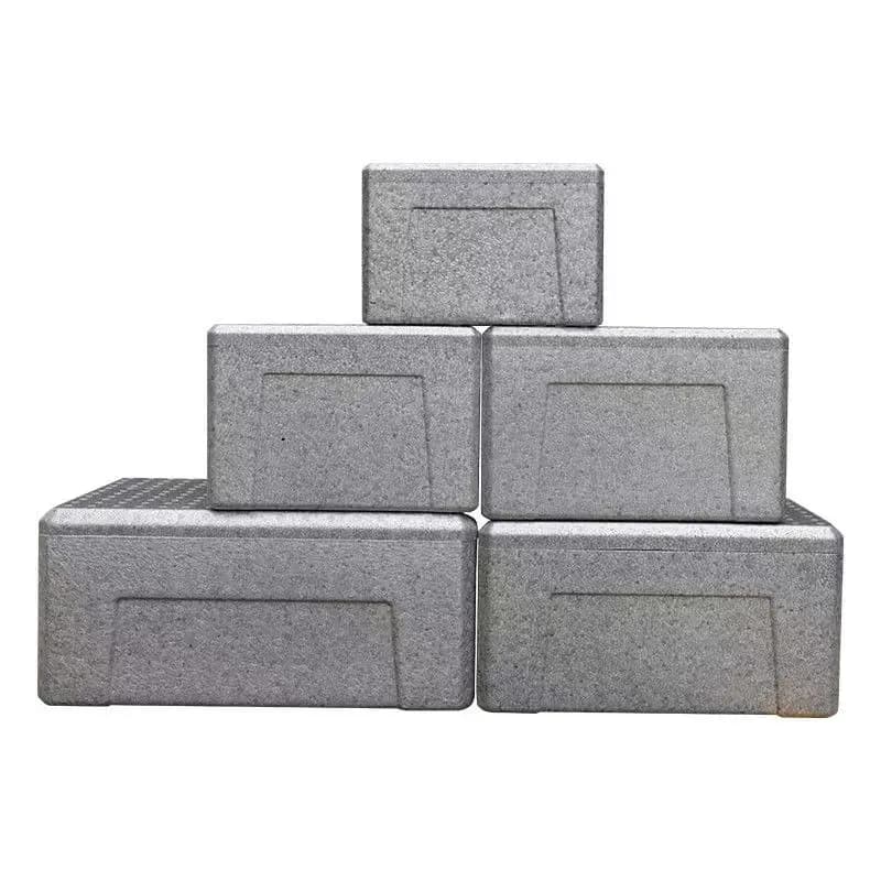 Boîte isolante écologique, boîte en mousse de polypropylène élargie, boîtes de crème glacée pour gar