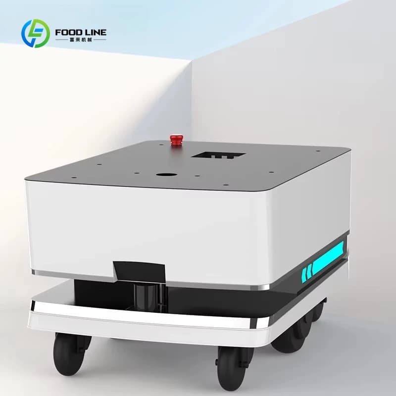 Robot de livraison commerciale autonome intelligent personnalisé, charge utile de 100Kg, Robot Mobil