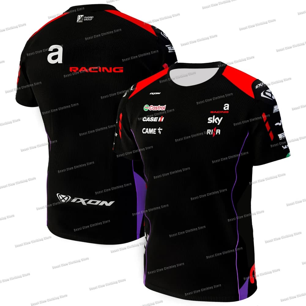 T-shirt de course Marco Bezzecchi 72 pour hommes, Martin 89, à séchage rapide, à manches courtes, sp