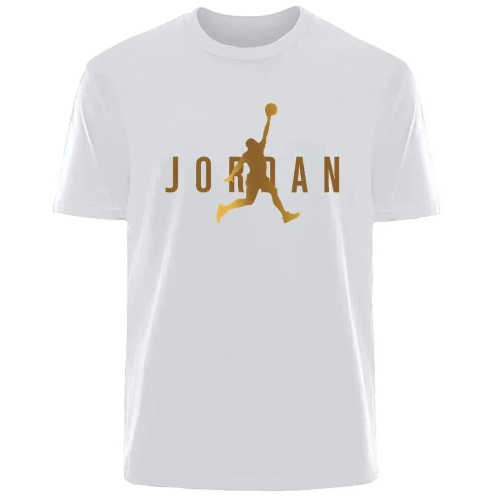 2025 hommes nouveau haute qualité à manches courtes T-shirt coton Absorption de la sueur imprimé spo