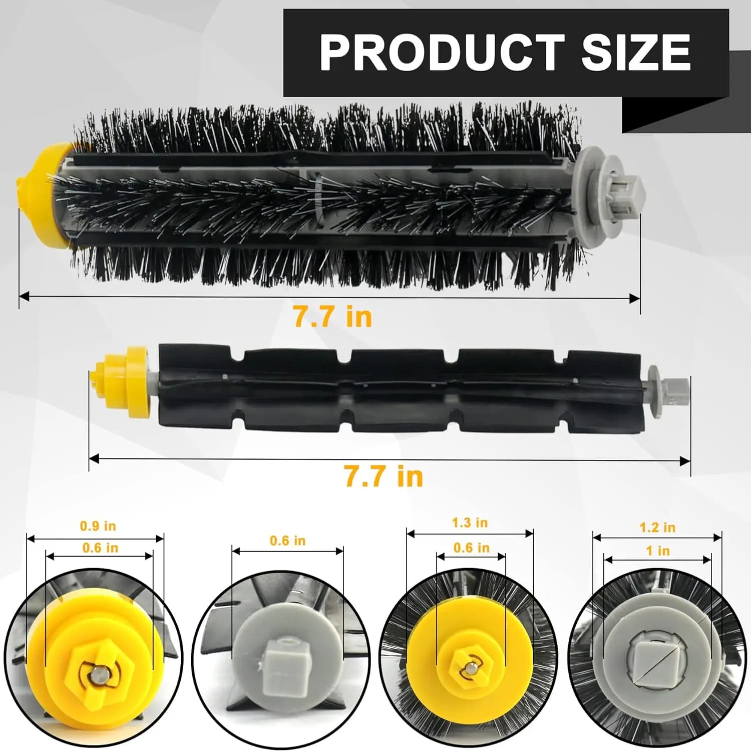 Rouleau de brosse principale de rechange pour aspirateur iRobot Roomba, brosse à poils de batteur, s