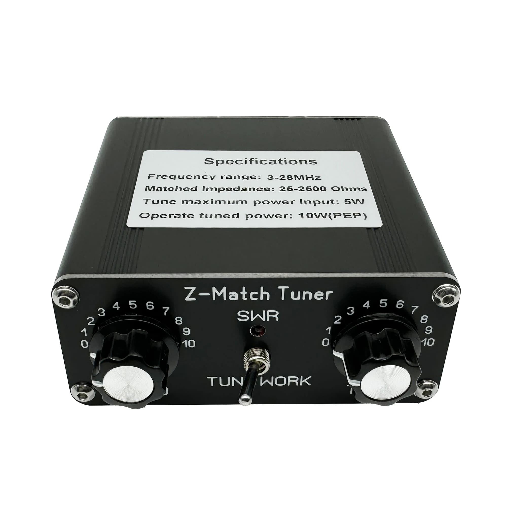 2025NEW QRP Z-match Sintoniseur d'antenne manuel 3-28 MHz