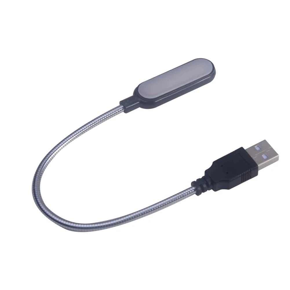 Lampe de lecture USB portable, éclairage de clavier d'ordinateur portable, banque d'alimentation, ve
