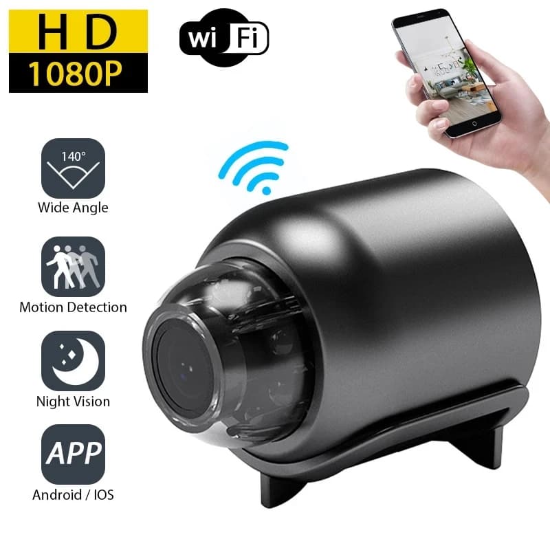 1080P nouveau X5 Mini caméra Vision nocturne léger Portable Premium caméras détection de mouvement c