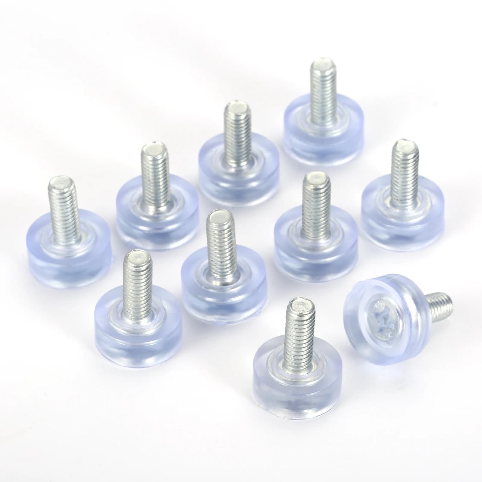 Pieds de nivellement coulissants pour meubles, filetage M6 M8, tampons de nivellement réglables, niv