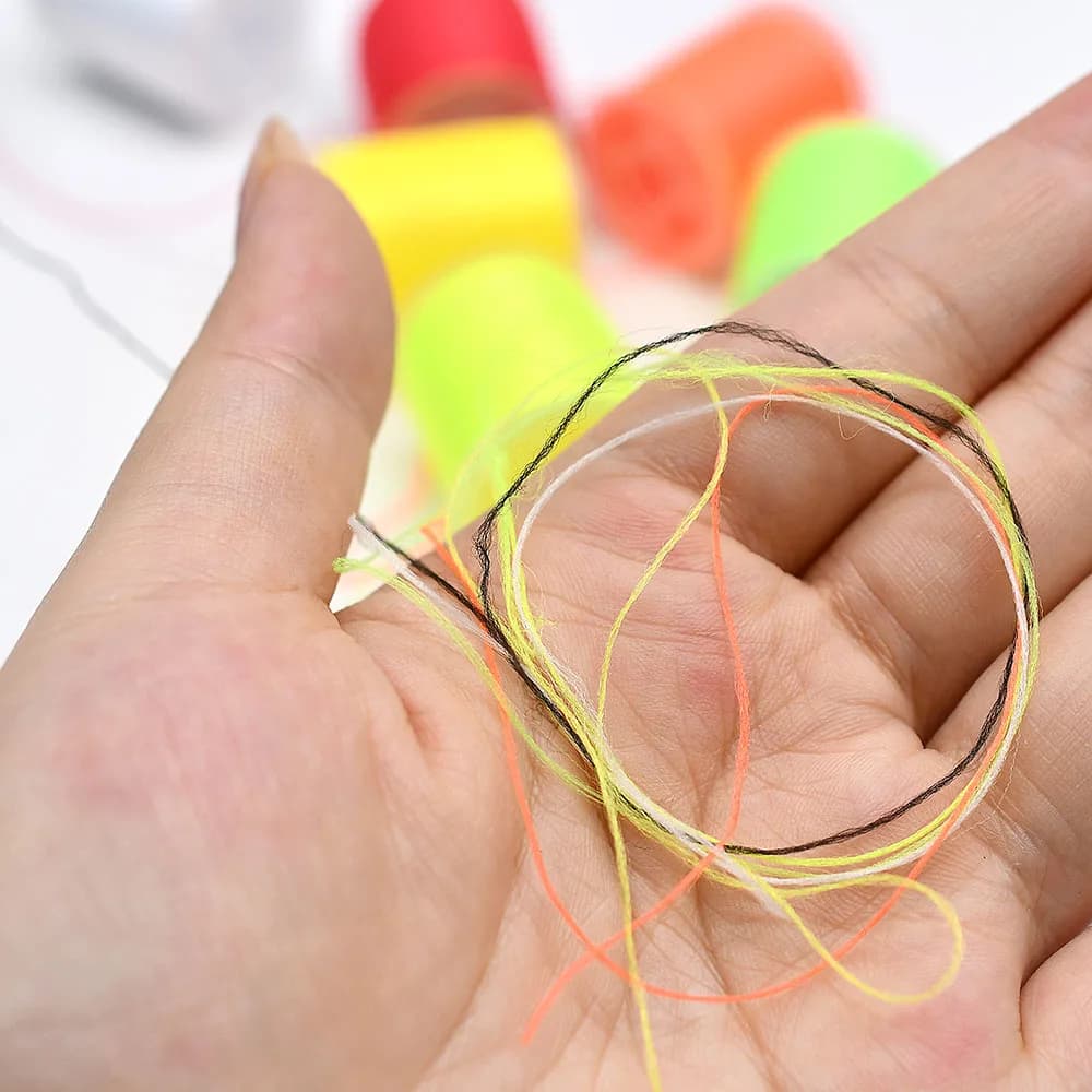 MNFT 2 Pochettes pour attacher des mouches, fil multi-filaments, matériaux pour attacher des mouches