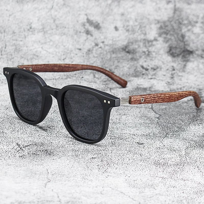 Nouvelles lunettes de soleil vintage pour hommes, monture PC, verres classiques de marque, verres tr