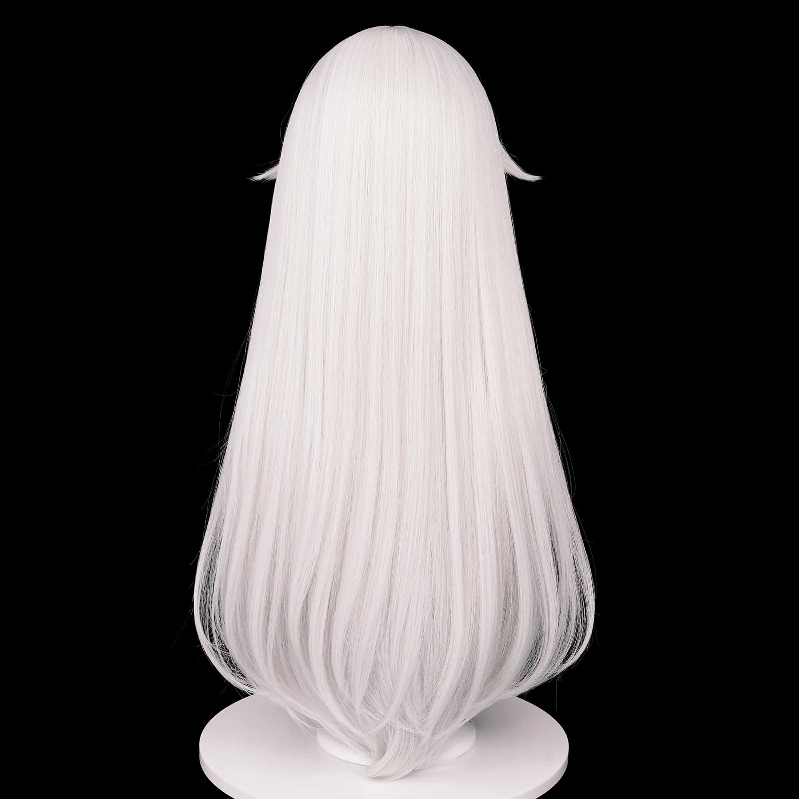 MSIWIGS – perruques de Cosplay synthétiques longues et lisses, cheveux blancs résistants à la chaleu