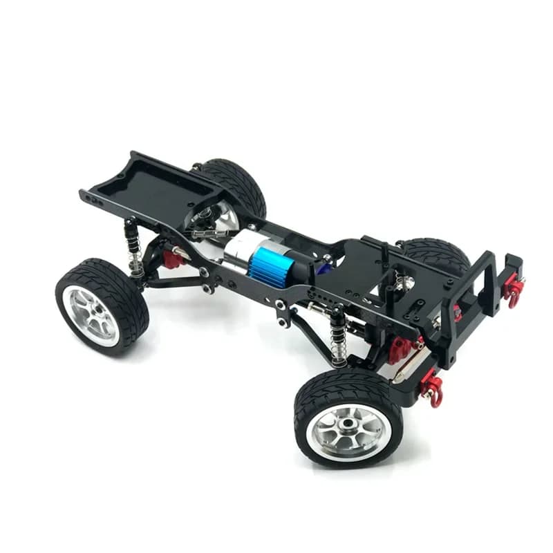 Support de fixation de tige de direction et support de servo en métal pour voitures RC MN D90 MN99S 