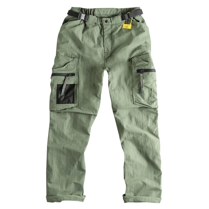 Pantalon d'assaut de parachutiste japonais, ample et droit, avec poche fonctionnelle, décontracté, a