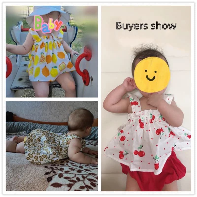 Lawadka été mince nouveau-né bébé vêtements pour filles ensemble imprimer Mini robe et PP Shorts 2 p