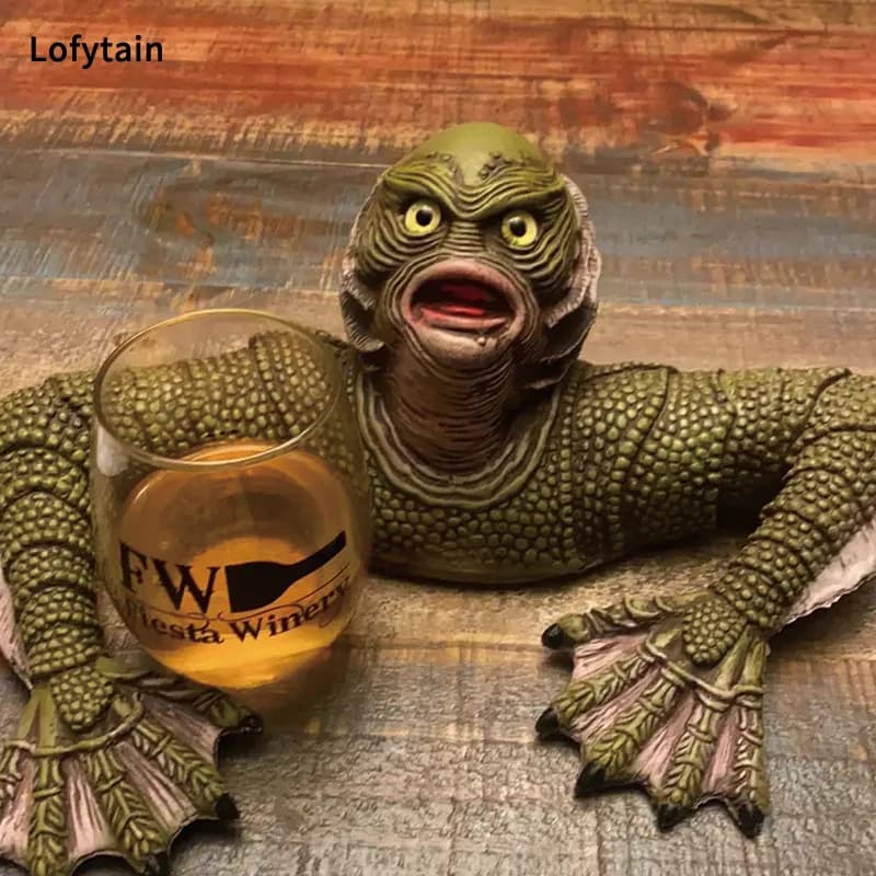Créature du lagon noir, modèle de figurine tombe, Cosplay, lézard, homme monstre, décoration extérie