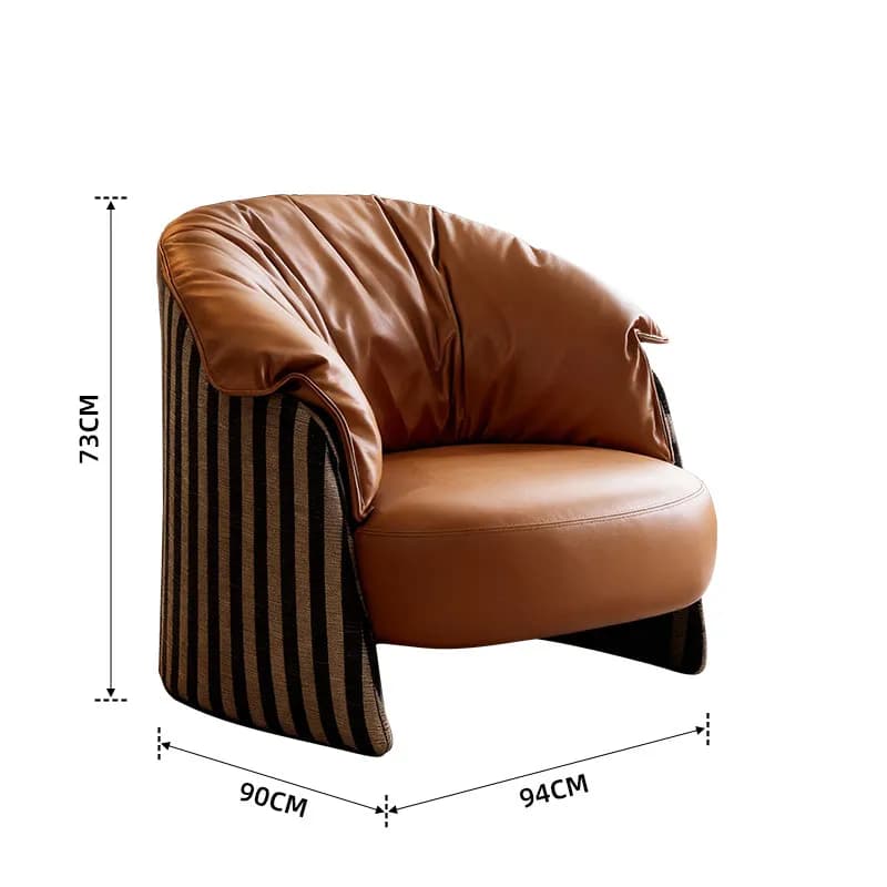 Chaises de bureau style nordique noires avec dossier de soutien, fauteuil lounge, fauteuil individue