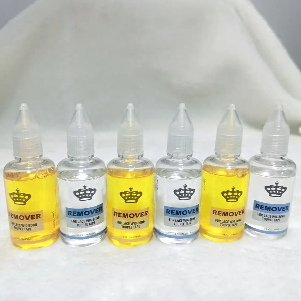 Dissolvant de colle pour perruque, 2 pièces, 30ml, bande dans les Extensions de cheveux |   Solvant 