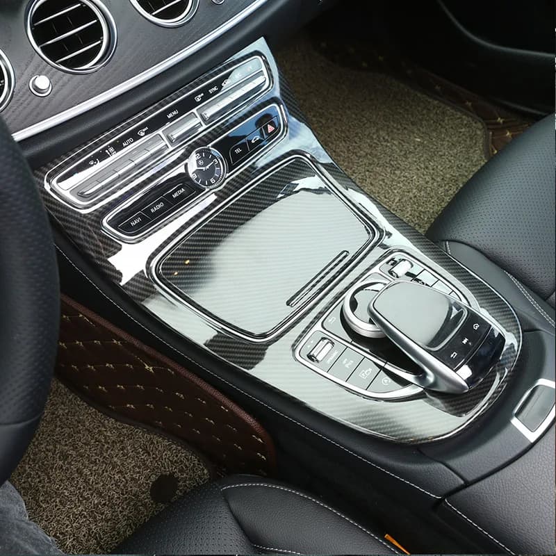 Autocollant de couverture de panneau décoratif de console centrale de voiture, accessoires intérieur