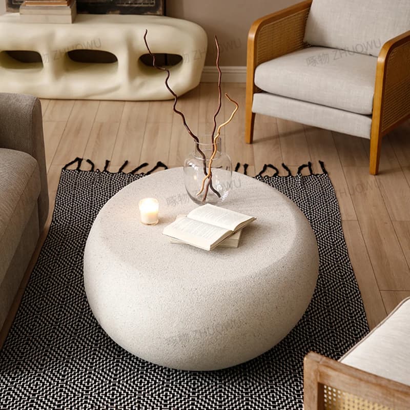 Sweet Center-Table Basse Esthétique, Gain de Place, Table d'Appoint Unique, Nordique Simple, Kaffee 