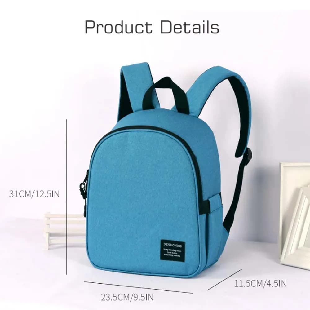 DENUONISS petit sac à dos isotherme thermique Mini sac à dos souple pour tout-petits sac à dos étanc