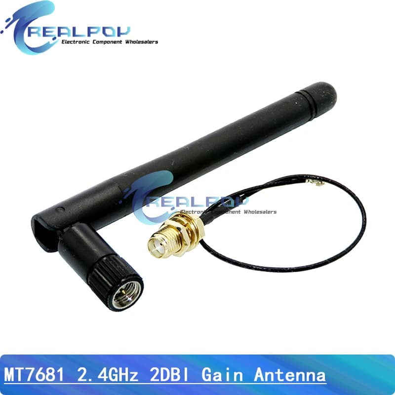 Module WiFi ESP32-CAM avec antenne 2.4G, carte de développement ESP32 Série vers WiFi, Bluetooth 5V 