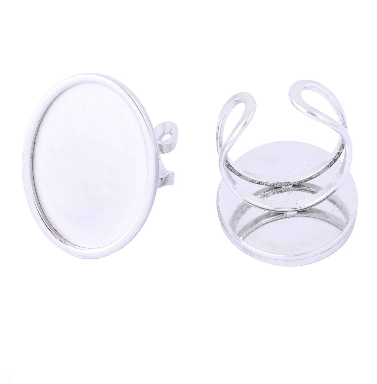 Onwear-Base de bague camée naren acier inoxydable, réglages de lunette vierge pour la fabrication de