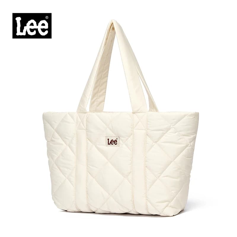 Sac fourre-tout matelassé LEE grand format pour femme, idéal pour étudiantes, ordinateur portable, l