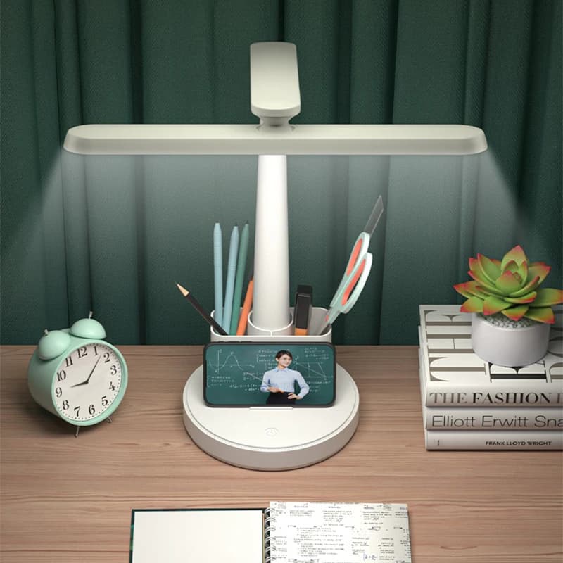 Lampe de Table LED Rechargeable pliable, Protection des yeux, pour enfants étudiants, lampe de burea
