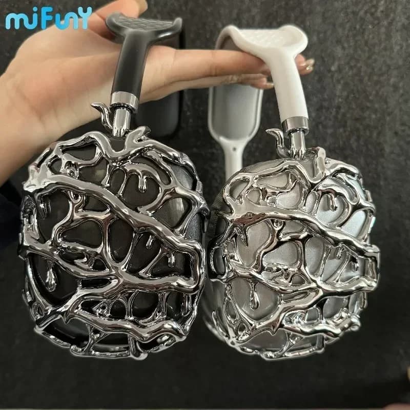 Mifuny Airpods Max housse argent créatif écouteur étui protecteur personnalisé pour Airpods Max écou