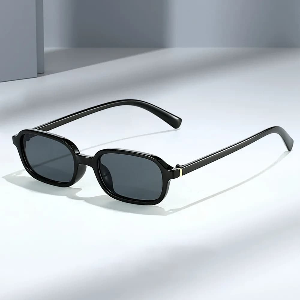 KLASSNUM Vintage lunettes de soleil hommes femmes 2026 lunettes à la mode Rectangle lunettes de sole