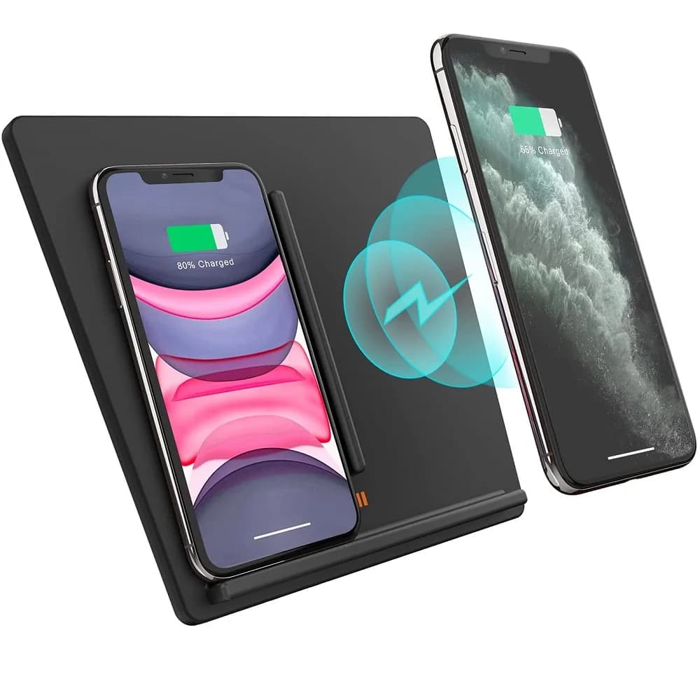 Chargeur sans fil 10W pour Tesla modèle 3 2017 2018 2019 2020, accessoires, double chargeur de télép
