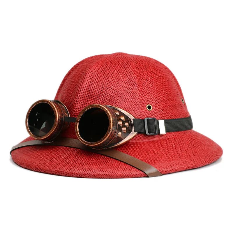 Casque d'été chapeau de paille en plein air hommes et femmes voyage chapeau personnalisé chapeau de 