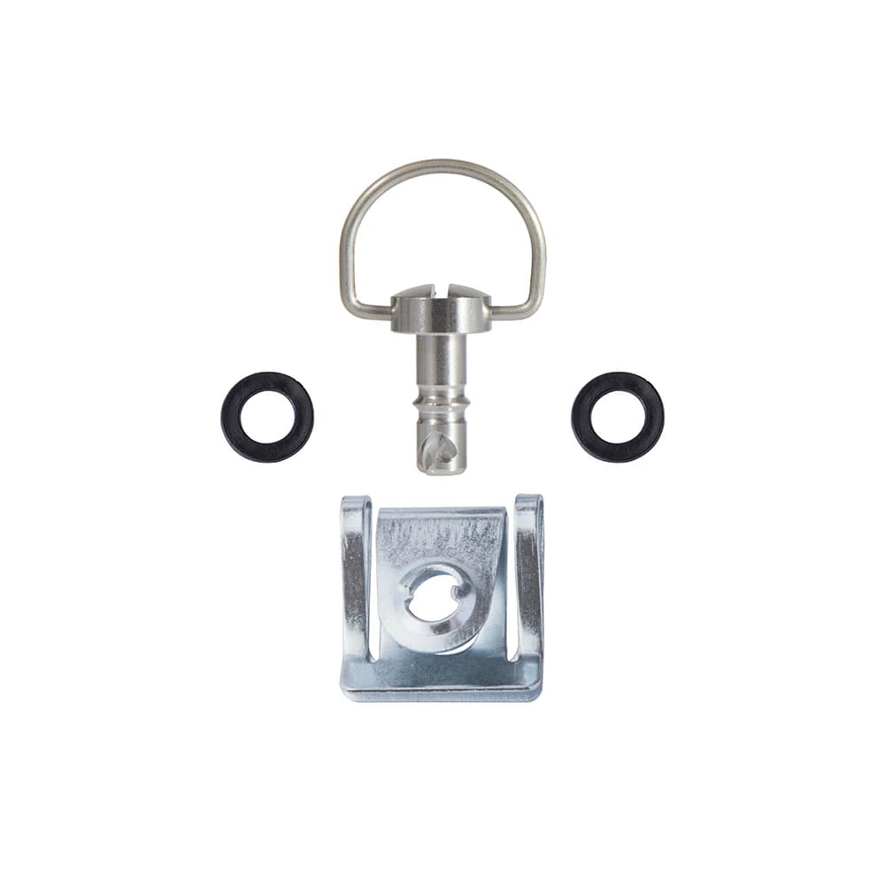 Attaches de carénage pour moto, dégagement rapide, rivets D-RING et 1/4 tours, 10 jeux de boulons de