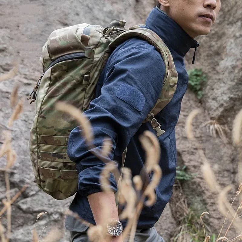 Veste imperméable respirante à séchage rapide pour hommes, veste tactique légère d'été, coupe-vent, 