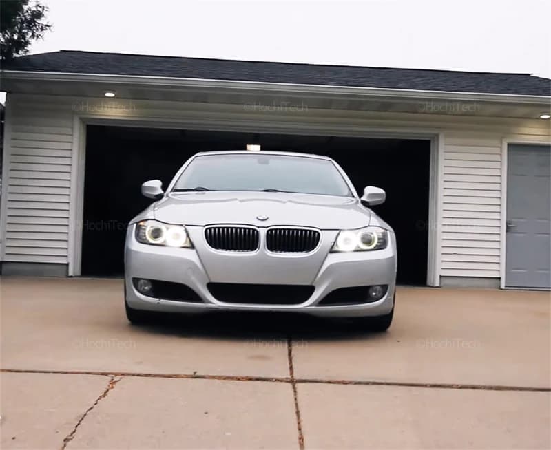 Anneau lumineux LED blanc 160W, éclairage automatique 6000K pour BMW série 3 E90 E91 LCI Xenon 2009 