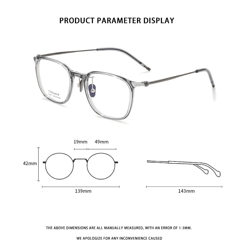 YIMARUILI mode Ultra-léger Flexible TR90 lunettes rétro rond pur titane optique lunettes de Prescrip
