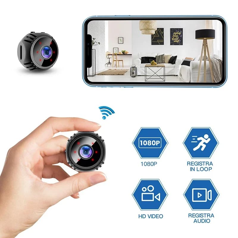 2026 nouvelle caméra 1080P HD sans fil à distance Sports de plein air moniteur Intelligent infraroug