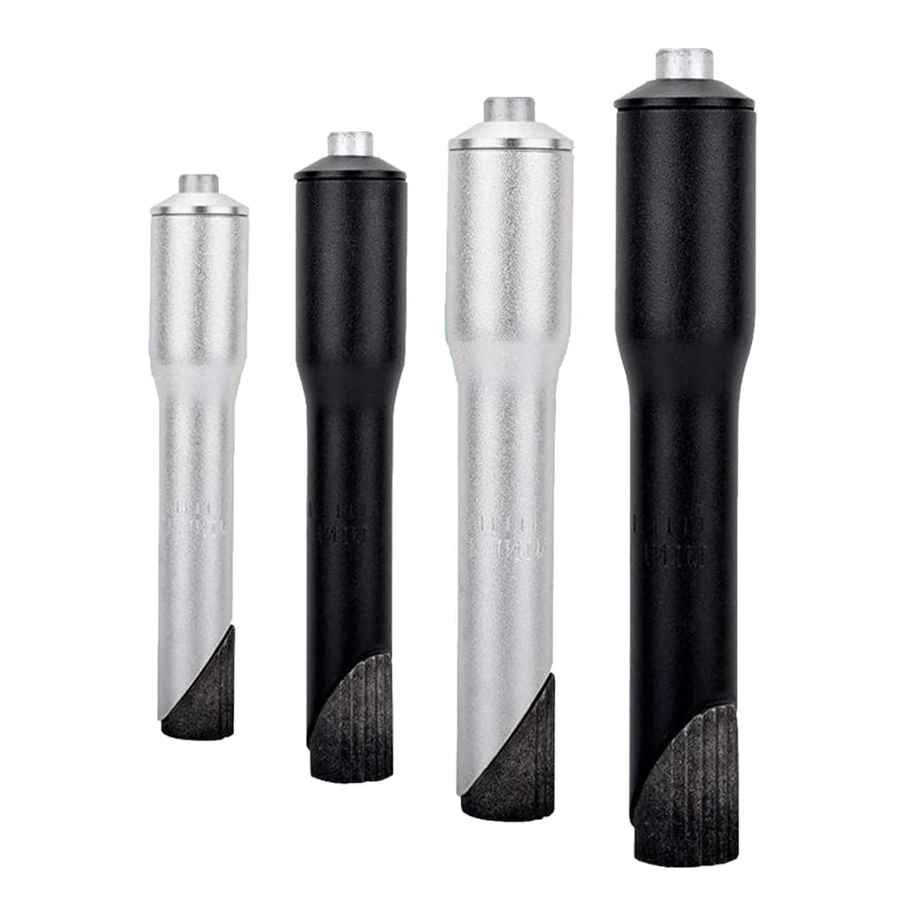 Adaptateur d'élévation de tige de vélo en alliage d'aluminium 1 1/8 'φ 22.2mm 25.4mm 160mm, prolonga