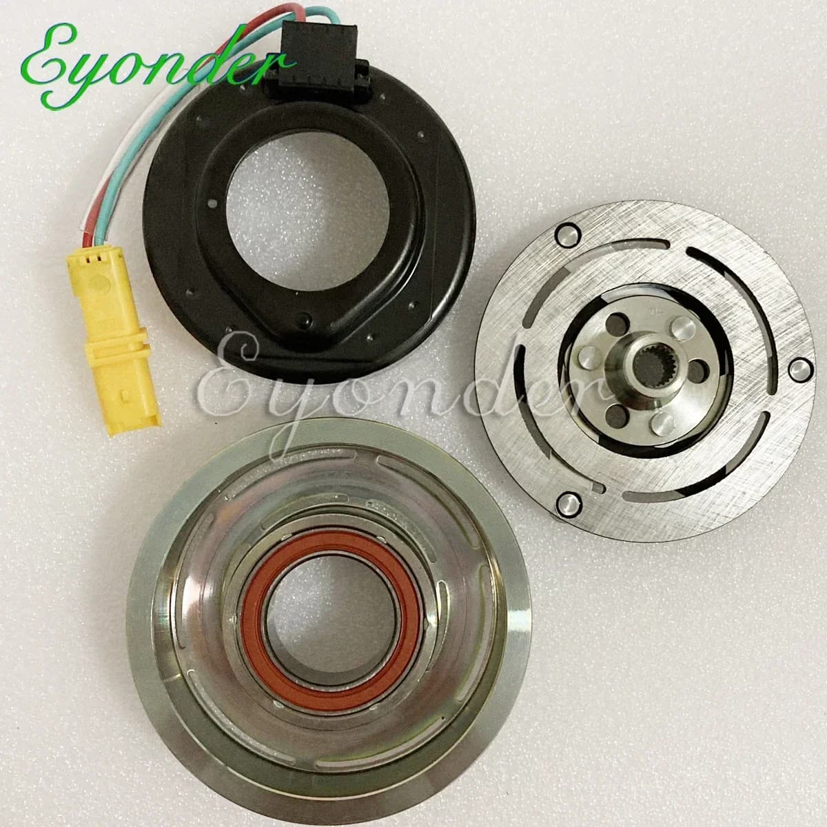 A/C compresseur poulie d'embrayage pour PEUGEOT 3008 508 5008 6453ZE 6453ZS 648757 648756 648754 648