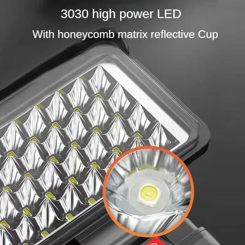 Projecteurs de travail portables à LED sans fil, outil d'urgence, adapté à la batterie Dewalt 18V, p