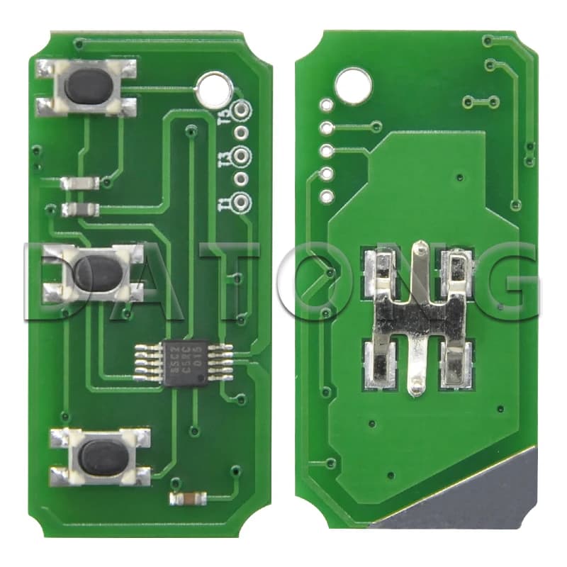Datong World clé de télécommande de voiture adaptée pour Focus Mondeo Fiesta Galaxy Fusion 315/433 M