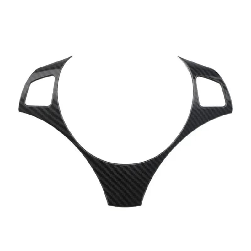 Autocollant de décoration de panneau de volant de voiture en fibre de carbone pour BMW Série 1 3 E87
