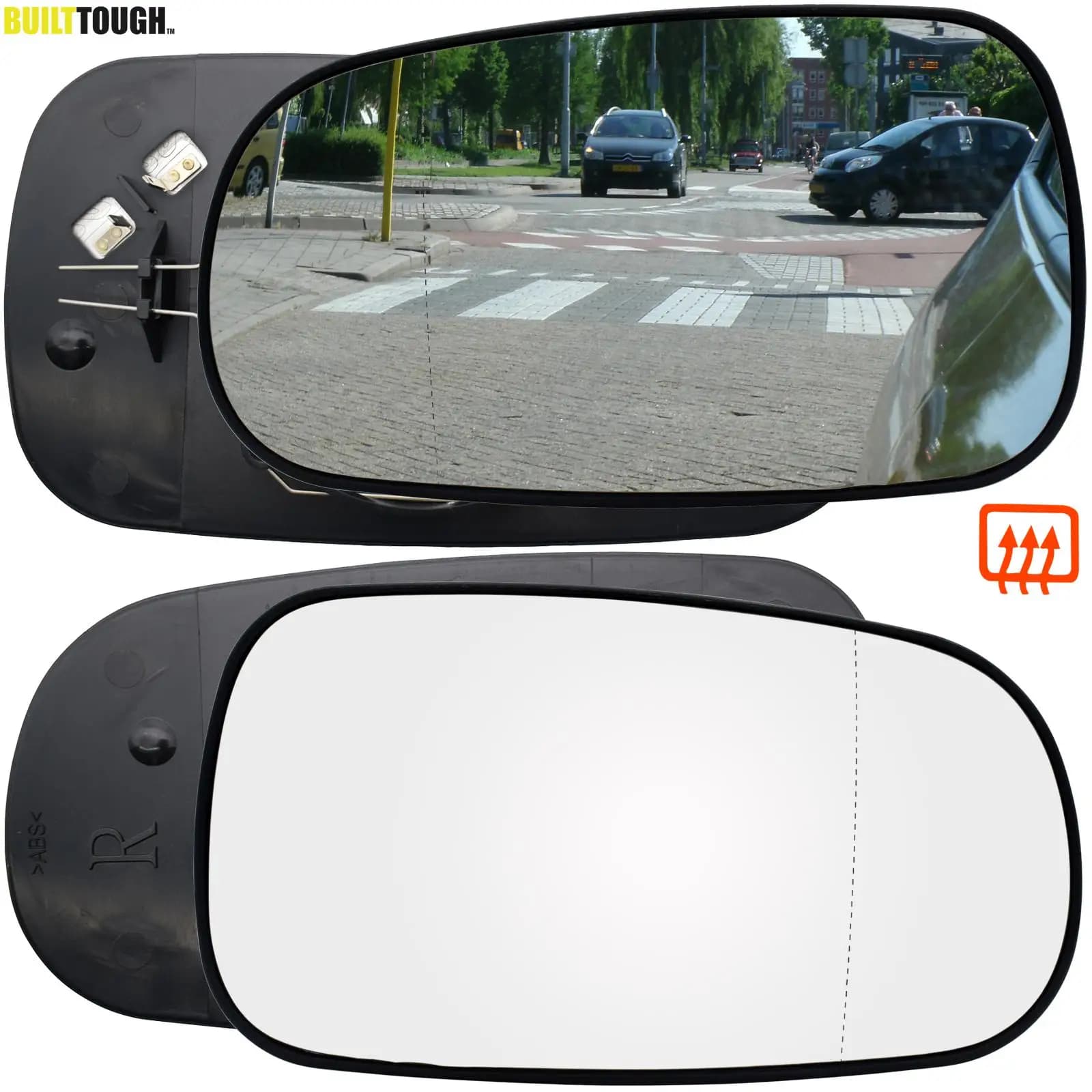 Pour Saab 93 95 9-3 9-5 2003 - 2012 gauche droite conducteur côté passager aile miroir verre chauffa