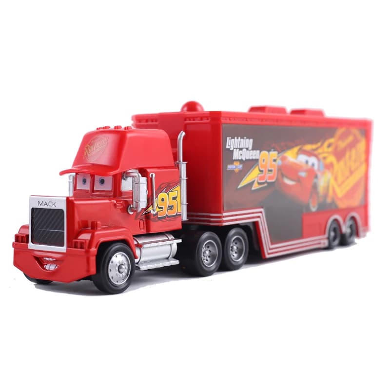Voitures Disney Pixar 2 3 jouet Mack Lightning McQueen camion métal Jackson Storm poussin Hicks cruz