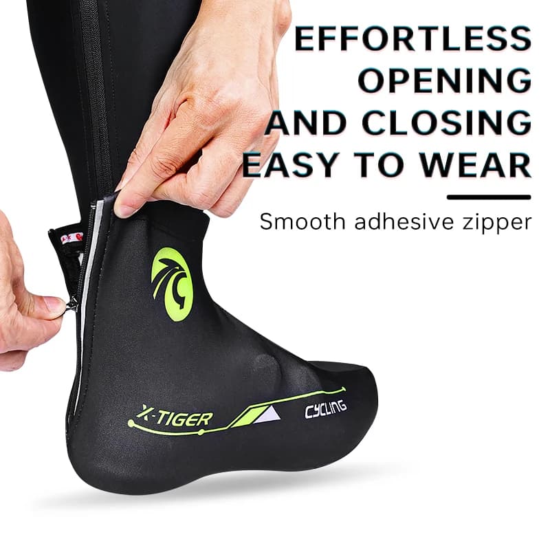 X-TIGER cyclisme couvre-chaussures hiver thermique sourire VTT vélo couvre-chaussures femmes hommes 
